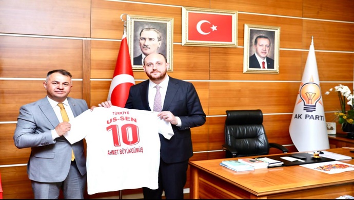 Bekir Ayaz’dan AK Parti Teşkilat Başkanı Ahmet Büyükgümüş’e Anlamlı Ziyaret