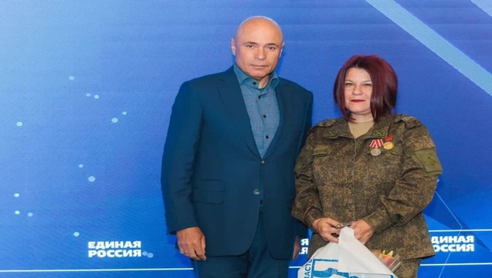 Lipetsk Oblastı’nda SVO gazilerine Birleşik Rusya parti kartları takdim edildi