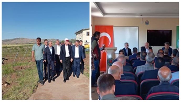 TZOB Genel Başkanı Şemsi Bayraktar’dan Gercüş’e ve Bölgeye Anlamlı Ziyaret