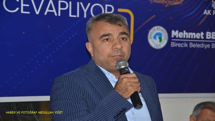 AK PARTİ BİRECİK İLÇE BAŞKANI EROL ERGİN AÇILAN `DAN 11 TEMMUZ BİRECİK `İN KURTULUŞU MESAJI