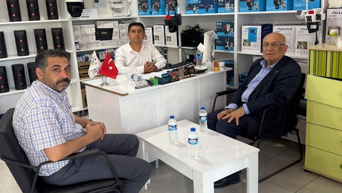 BAŞKAN SADETTİN BİLGİN`DEN ÖMER DEMİR `E HAYIRLI OLSUN ZİYARETİ