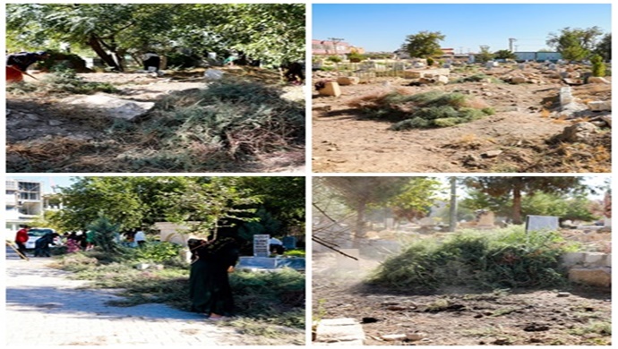 HARRAN’DA MEZARLIKLAR KIŞA HAZIRLANIYOR