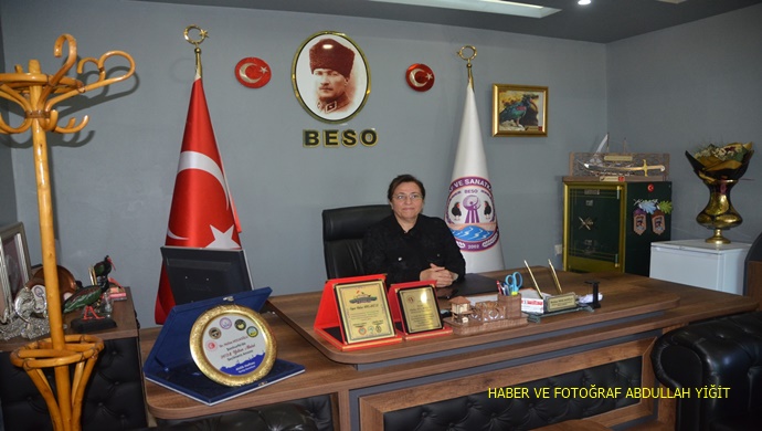 BİRECİK ESNAF VE SANATKARLAR ODASI BAŞKANI HALİSE HOCAOĞLU`DAN 10 KASIM ATATÜRK’Ü ANMA GÜNÜ MESAJI