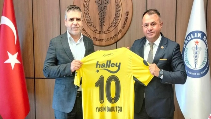 Bekir Ayaz’tan Yasin Barutçu’ya Nezaket Ziyareti