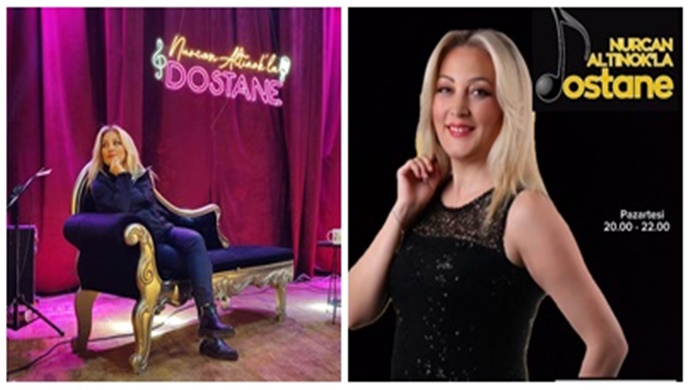 GÜZEL SANATÇI NURCAN ALTINOK’ LA DOSTANE” VE “CAHİT AK’ LA KARIŞIK KASET”