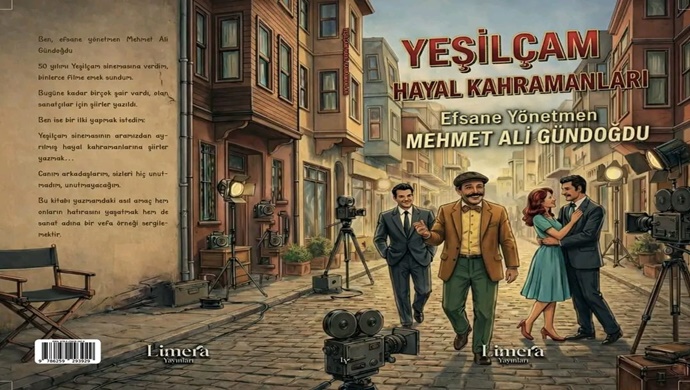 Efsane Yönetmen Mehmet Ali Gündoğdu’dan Yeşilçam’a Vefa: Yeşilçam Hayal Kahramanı Okurlarla Buluşuyor