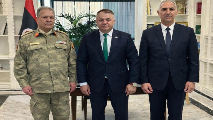 Bekir Ayaz’dan Libya’ya Taziye Ziyareti