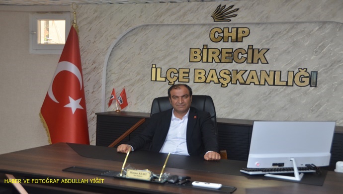 CHP BİRECİK İLÇE BAŞKANI HASAN KURT `TAN ANNELER GÜNÜ MESAJI